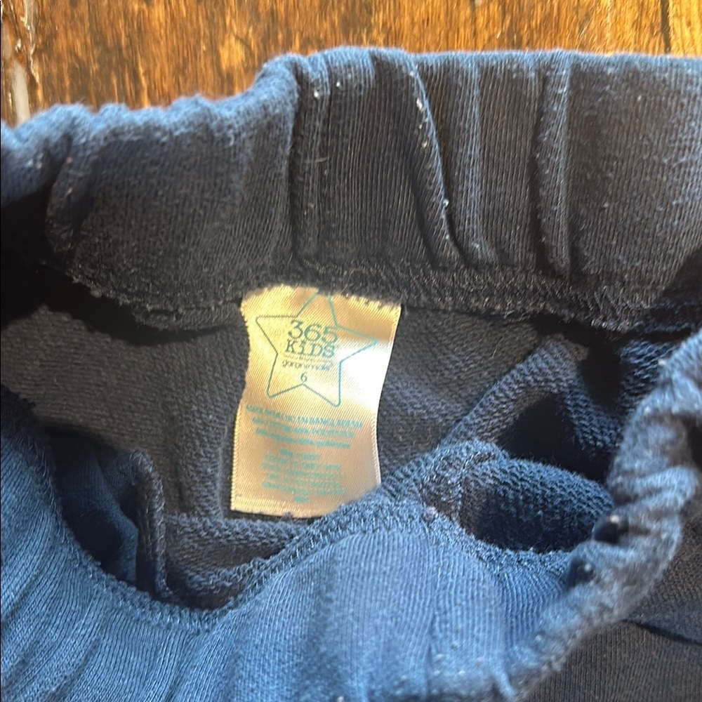 Navy Blue Kids Cargo Shorts - Picture 3 of 4